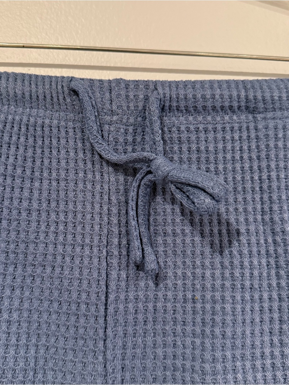 Waffle-Knit Drawstring Shorts - Picture 3 of 6